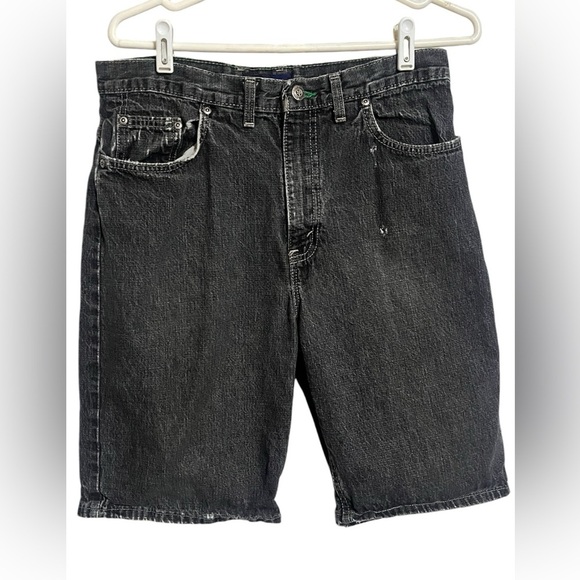 Faded Glory Black Imperfection Jean Shorts - Picture 1 of 9
